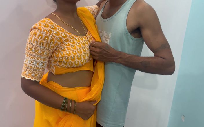 Mary V: Coppia mallu in una scopata romantica calda a Saree, coppia...