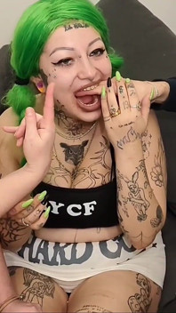 Biting Finger Therapy with Sensual Result