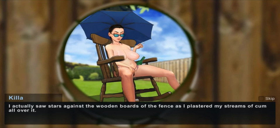 Hentai World: 隣人を見ているタフィーの物語