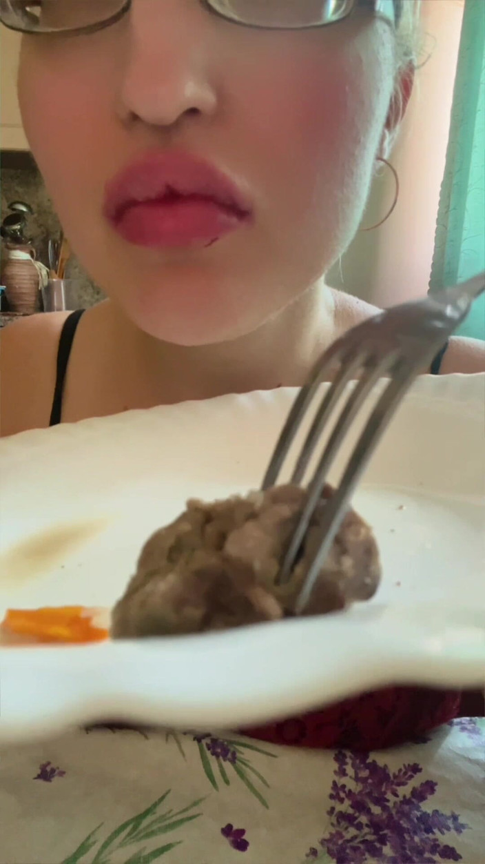 FinDom Goaldigger: Asmr Eating Meat Part 2