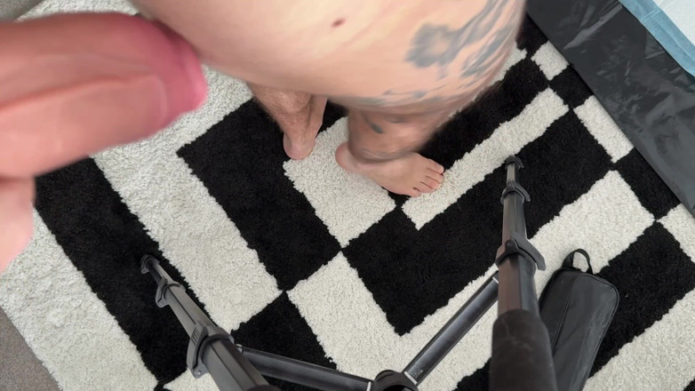davidedpxxx: Birthday Hole Wrecking: Himbohyena Dick Replica From Qutoys Stretched and...