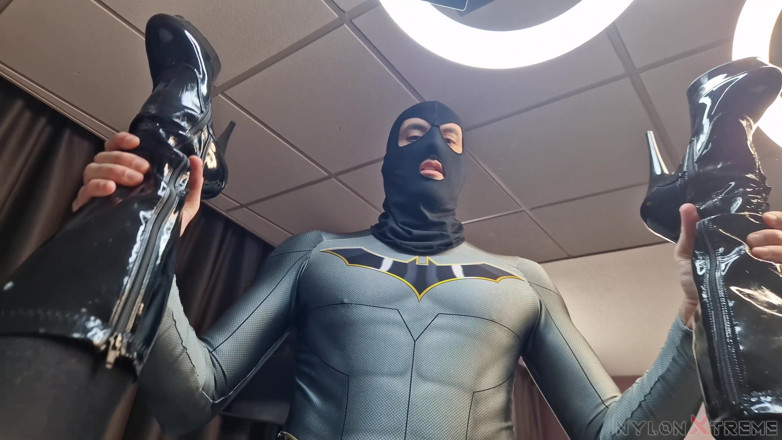 Nylon Xtreme: POV Marigalore je catwoman nylon sex