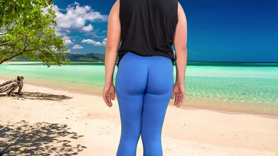 Lucas Nathan King: ビッグアスパブリックビーチワークアウト