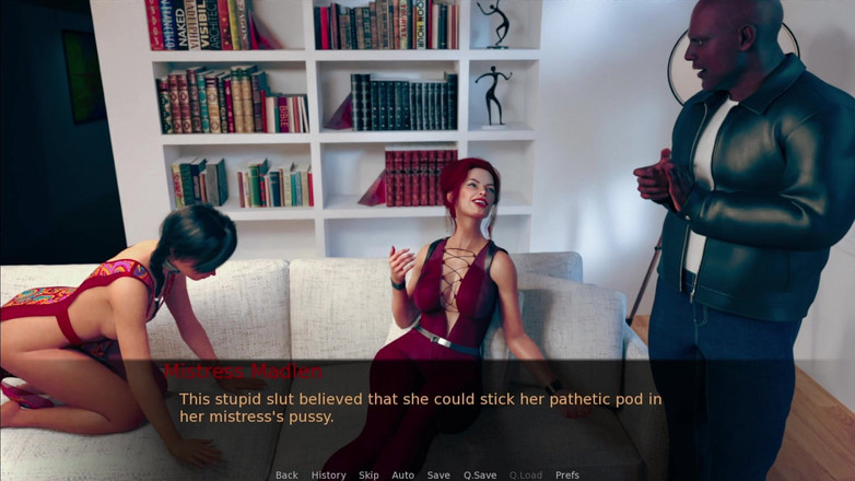 Femboy Maaya: A Slave Is Not Allowed to Fuck His Mistress _ Interracial...