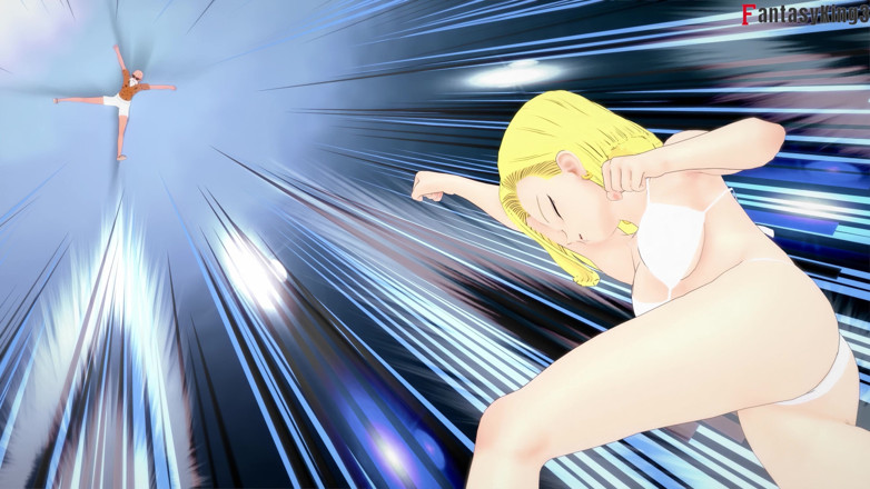 Fantasy king: Kame Roshi bietet Hilfe zu Android 18 im Austausch gegen einen...