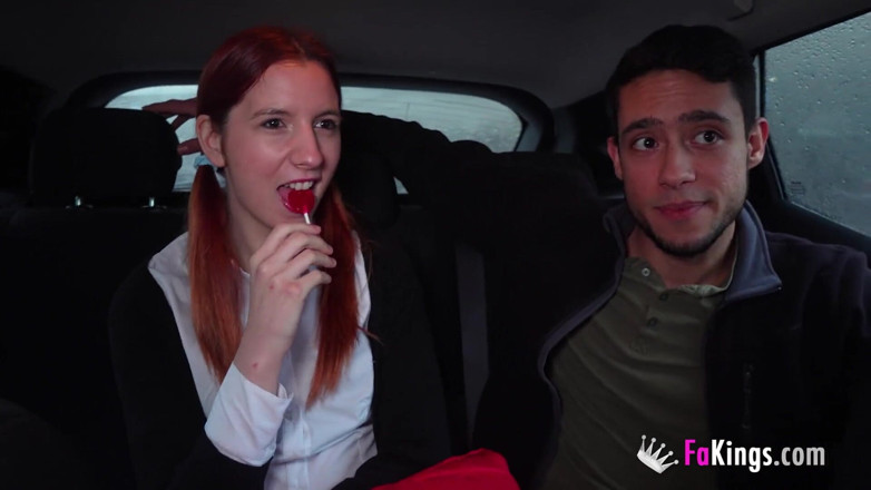 FAKings: 18 Years Old Astrid Ortiz Snacks a Giant Cock