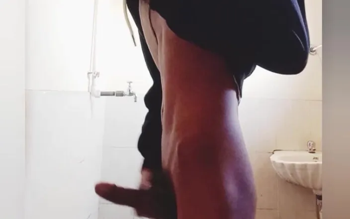 Punjab Ludhiana: Bathroom Masturbation Big Dick