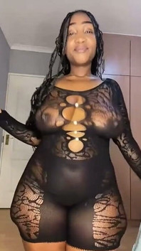 BBW striptiz i gra analna