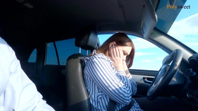 Polly Sweet: La ragazza russa ha superato l'esame di licenza (pompino, pubblico, in...