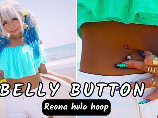 Japan Fetish Fusion: Belly Button Hoop; Eksplorasi reona yang intim, si cantik kulit...
