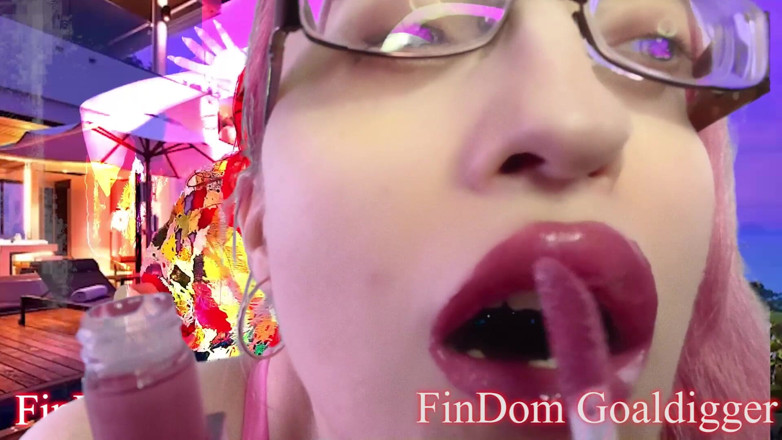 FinDom Goaldigger: LipGloss hat Sie zum iPhone verwandelt