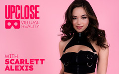 Up Close VR: Rakaman dekat VR - Supreme Hottie Scarlett Alexis boleh memancut mani...