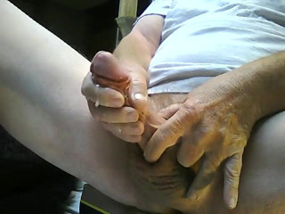 Daddy Kal: Up close big cum shot