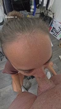 One Lick and One Puffy Cheek Later with the Dick