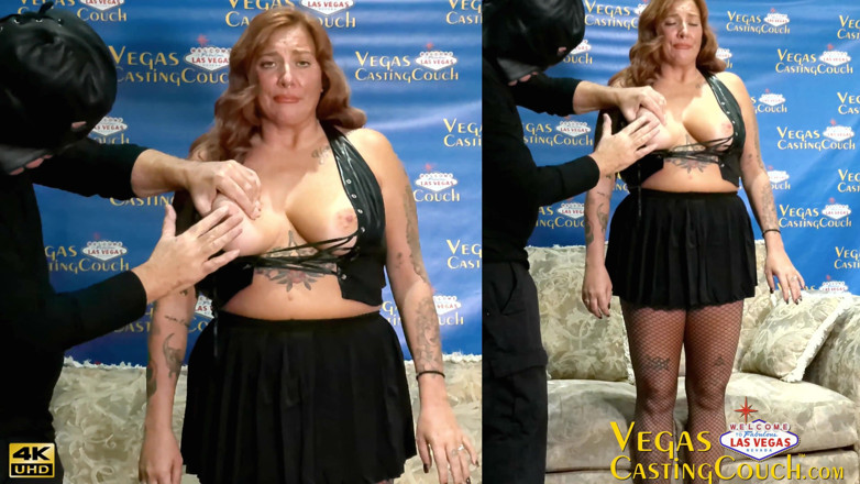 Vegas Casting Couch: Ginger James -bdsm Zadek -pussy Hooked-plodin-šukání Stroj- Hůlka Clit Toyed