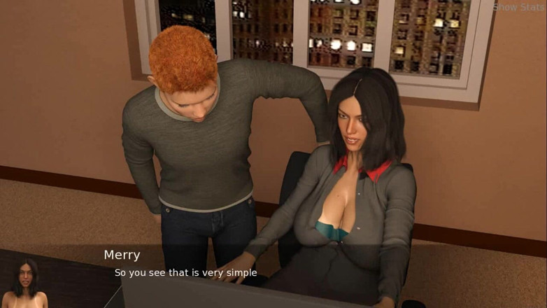 Dirty GamesXxX: Proyecto esposa caliente: sexy milf atrapó a un chico cómo...