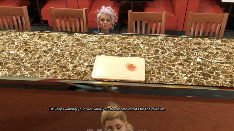 XXX Games Bunk: Oma's huis - gameplay - rollenspel - werknemer betrapt tijdens het pijpen van...