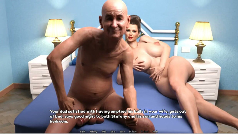 XXX Games Bunk: Perfect House Wife - Gameplay - Roleplay - Wife Fucks Boss and Father -in-...