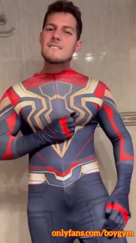 My Spiderman Cock Cums Transition