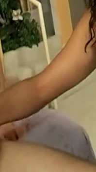 Brunette Babe Dripping Cum After Sloppy Deepthroat Session