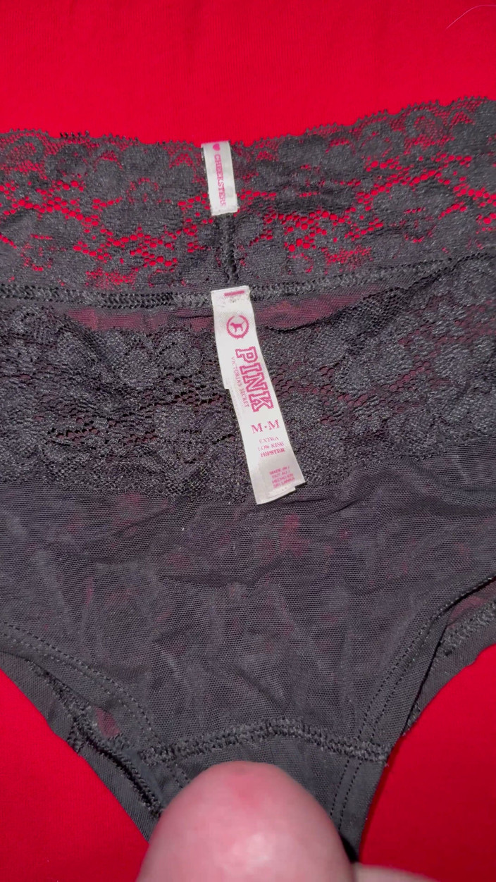CumDaily: Cum on Wife’s Panties 25