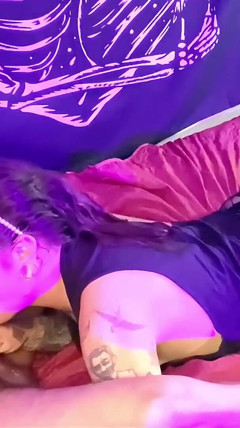 Trans Girl Emma Ink Sucks Big Dick