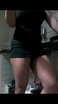 Dani Fitness na cozinha, tudo e quente