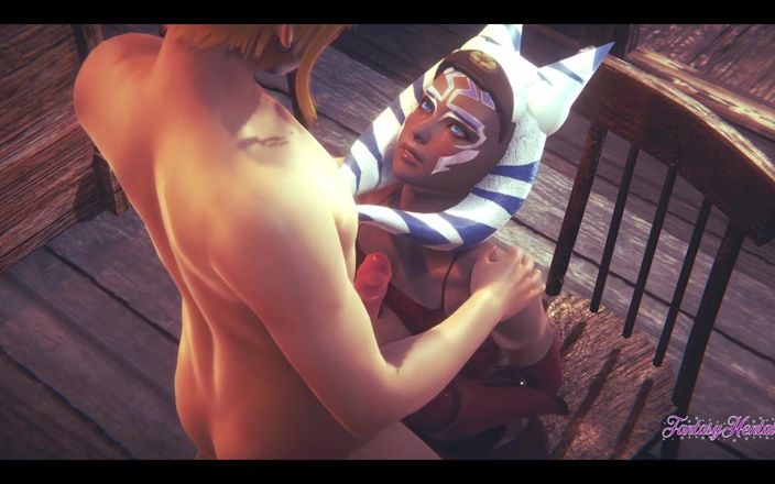 Yaoitube: Starwars hentai pov ahsoka 3d 4d - thổi kèn và đụ cô gái chăn...