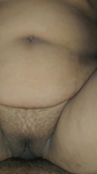 The Husband's Friend Ejaculated All Over the Wife's Large Breasts.