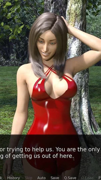 The Castaway Story: Warm Water e Two Sexy Girls em biquíni - episódio 21