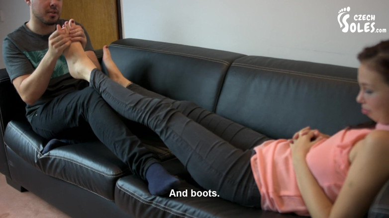 Czech Soles - foot fetish content: Big smelly feet worship