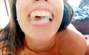 April Bigass: Použité hluboké hrdlo v ústech
