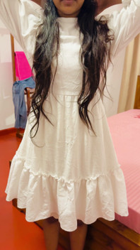 My Cute Figure with Frock