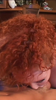 Audrey Hollander: an Amazing Redhead Banged Hard in Her Little Ass!