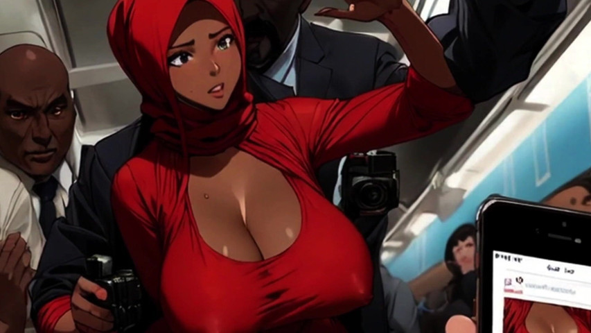 Clips From New Hentai, Spicy Toons: Don't Take the Train on Eid!! (Spicy Toons)