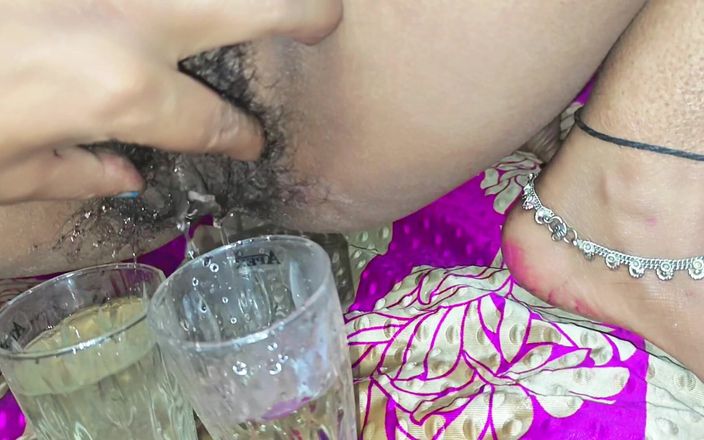 Bangala bhabhi: Випий сечу в скляній бангальці