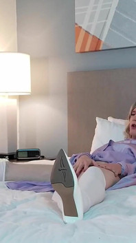 Post Op Trans Woman Using New Pussy - Compilation 1