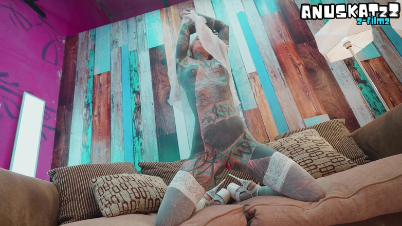 Anuskatzz: Hard Anal Fuck for Tattooed Girl - Balls Deep Assfuck for...