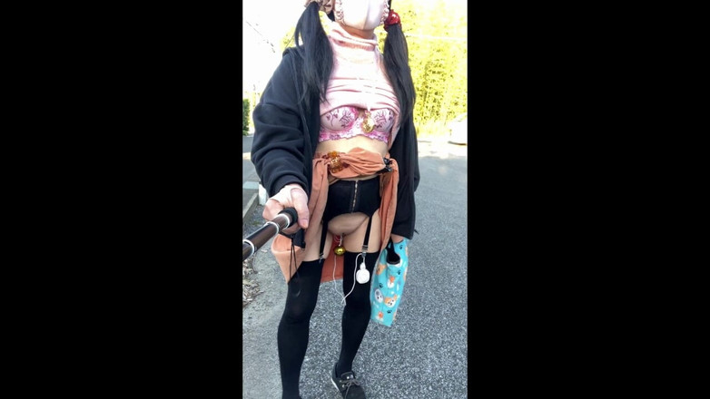 megu2002: 从公园回家的自我训练第19次暴露