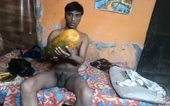 Boy Fuck Papaya Boy Masturbation and Papaya Fuck New Porn