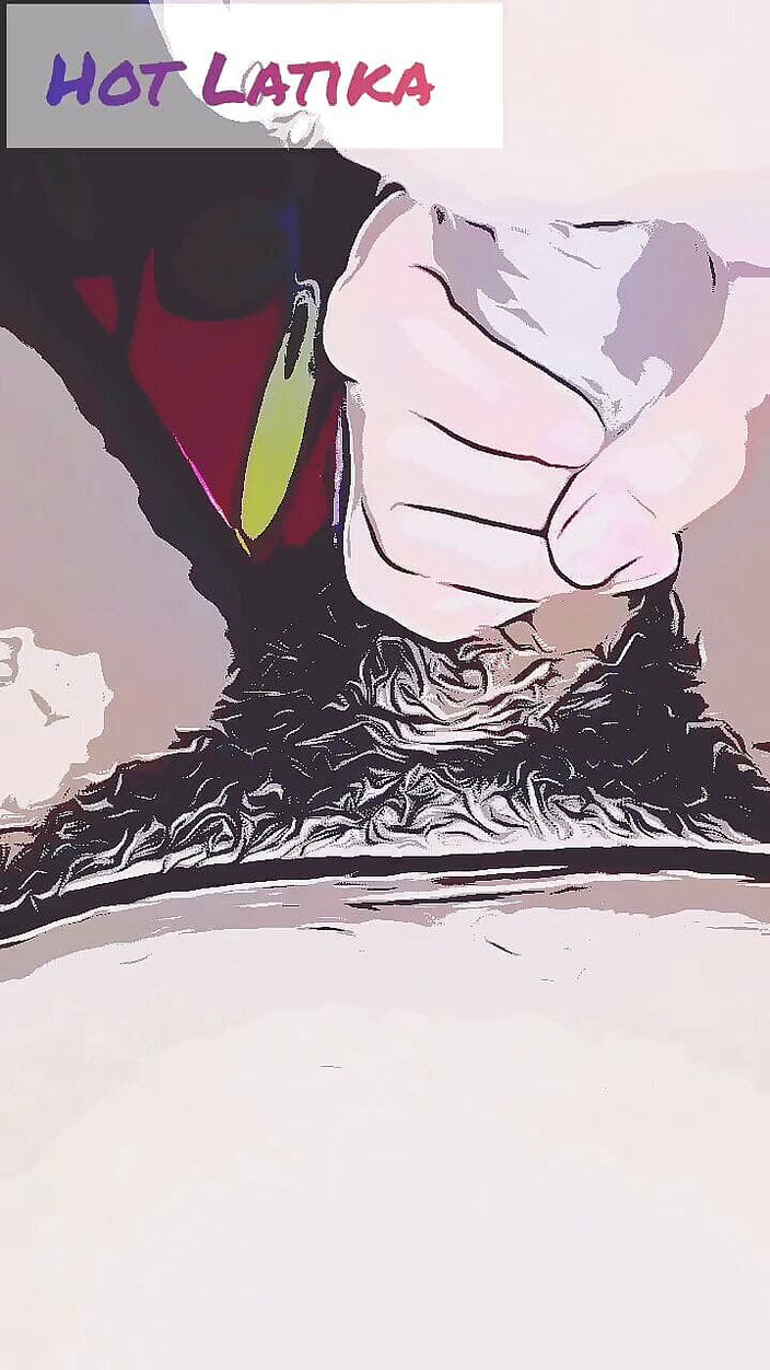 Hot Sis: Latika吮吸了我的整个鸡巴，并在说下流话的印地语中享受了它