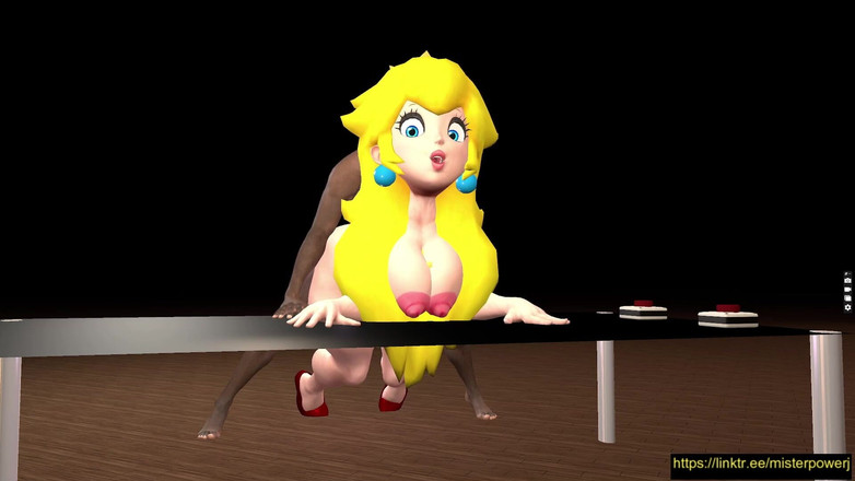 Misterj 3d Studio: Princess peach tradisce mario a pecorina