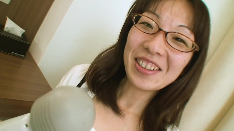 Japan Lust: Japanese nerdy housewife, Nobuko hungry for a hard cock