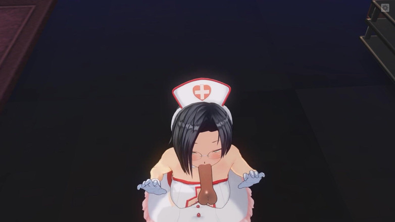 H3DC: 3D hentai POV nurse sucked her patient's cock