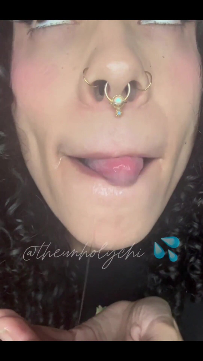theunholychi: Taste My Spit