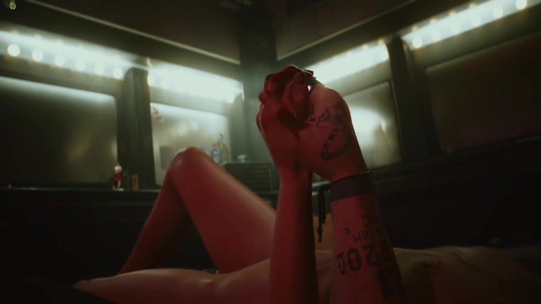 LewdArcade: Cyberpunk 2077 meredith stout seks sahnesi - asla solmayan seks sahnesi