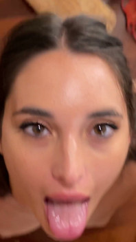 Bjraw Sara Diamante'nin İtalyan oral seksi