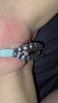 He Covers My Chastised Pussy in Cum