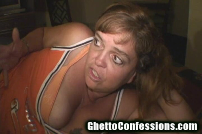 Ghetto Confessions: Big Floppy Titty Whore Ass Stories Sucks Prick Sperm on...