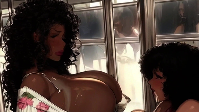 Spicy Toons: Milky MILFs ta bussen i nya kryddiga toons hentai!